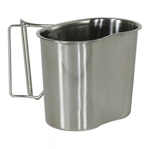 WIRE HANDLE CANTEEN CUP (Polished Finish)