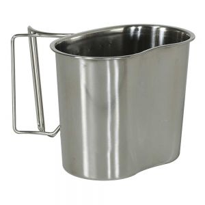 WIRE HANDLE STAINLESS CANTEEN CUP STAINLESS STEEL