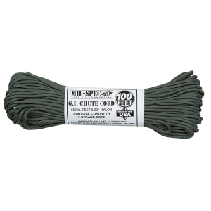 MIL-SPEC PLUS GENUINE 550 CORD 100 FEET