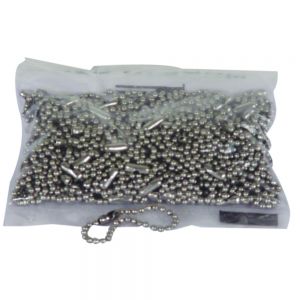 BAG OF 100 4.5" BEADED CHAINS