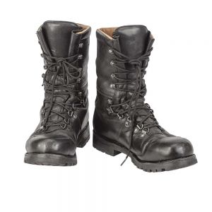 GERMAN LEATHER COMBAT BOOTS