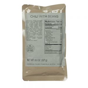 MRE CHILI WITH BEANS