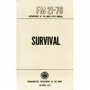 MILITARY MANUALS - SURVIVAL (FM 21-76)