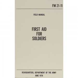 FIRST AID FOR SOLDIERS