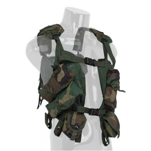 U.S. LOAD BEARING VEST / WOODLAND CAMO